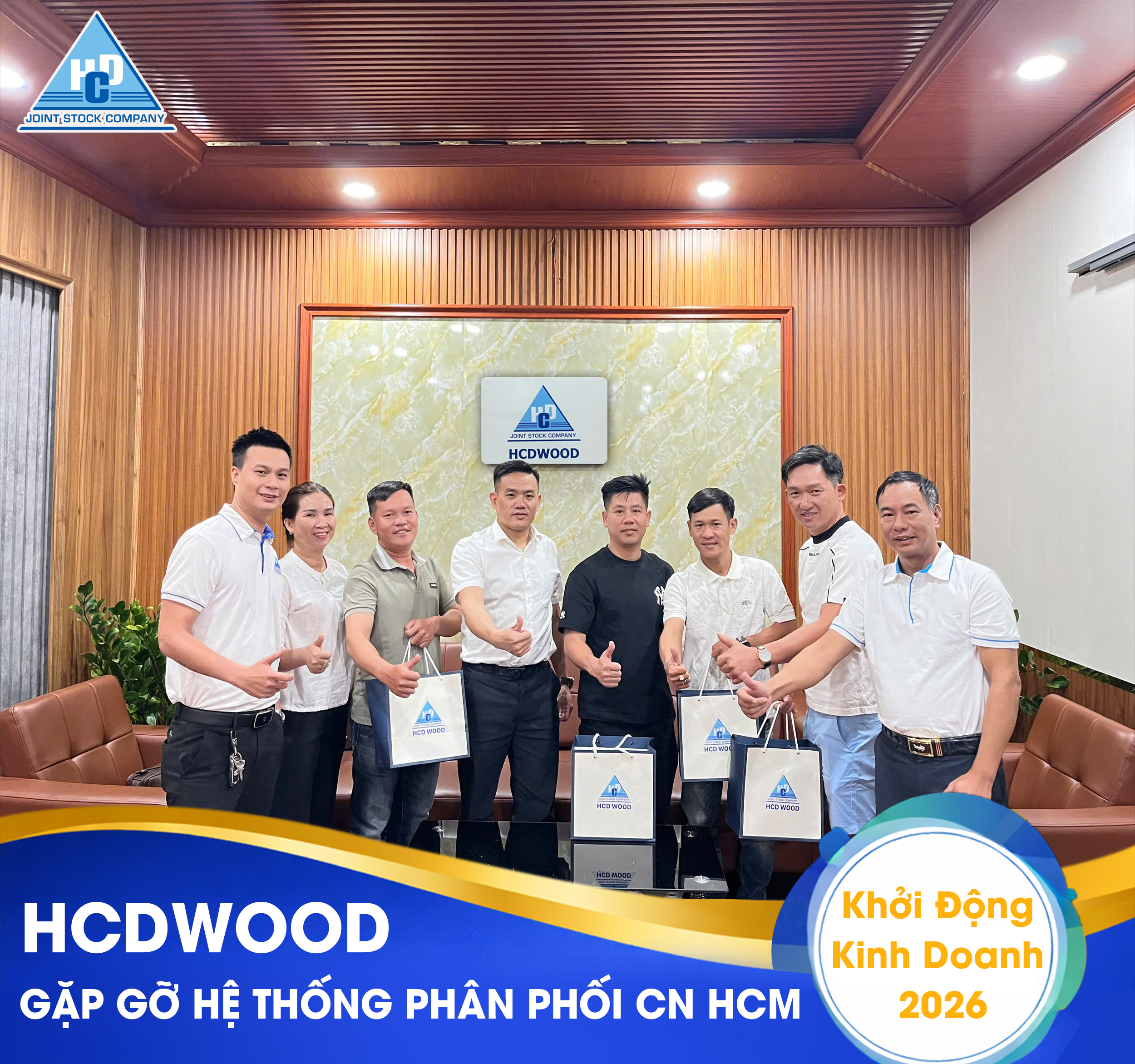Khởi động kinh doanh 2026 : HCD gặp gỡ hệ thống phân phối chi nhánh Hồ Chí Minh