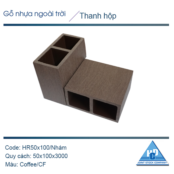 Thanh hộp HR50x100